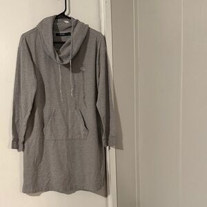 Lauren Ralph Lauren cowl neck dress for women. Size L